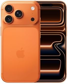 Apple iPhone 17 Pro  US Version  256GB  eSIM  Cosmic Orange  Unlocked  Renewed Premium 