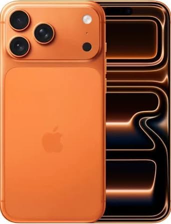 Apple iPhone 17 Pro Max  US Version  256GB  eSIM  Cosmic Orange  Unlocked  Renewed 