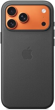 Apple iPhone 17 Pro Max TechWoven Case with MagSafe   Black        