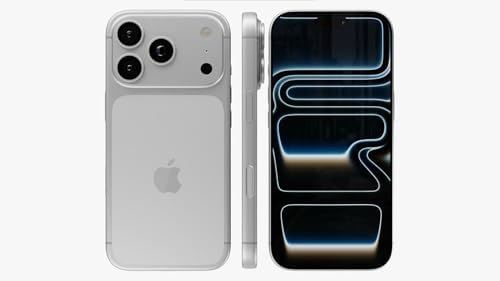 Apple iPhone 17 Pro Max  US Version  256GB  eSIM  Silver  Unlocked  Renewed 