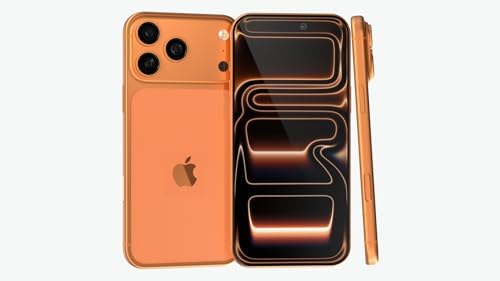 Apple iPhone 17 Pro Max  US Version  1TB  eSIM  Cosmic Orange  Unlocked  Renewed 