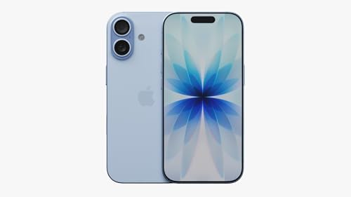 Apple iPhone 17  US Version  256GB  eSIM  Mist Blue  Unlocked  Renewed 