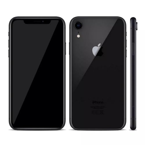 Apple iPhone XR  64GB  Black   Unlocked  Renewed 