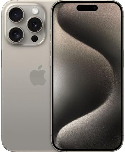 Apple iPhone  Renewed Premium  15 Pro  256GB  Natural Titanium   Unlocked
