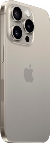 Apple iPhone  Renewed Premium  15 Pro  128GB  Natural Titanium   Unlocked