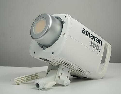 Aputure Amaran 300c RGB COB Video Light Bowen Mount 2 500K to 7 500K CCT with G/M Adjustment 26 580 lux   1m with Hyper Reflector Support APP Control