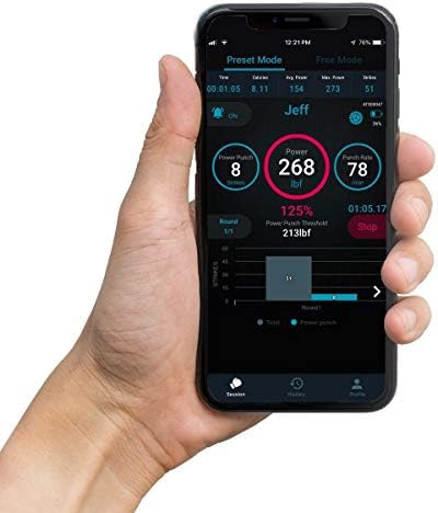 Aqua Training Bag Sensor Kit   Monitor and Maximize Your Training Progress via Smartphone app   Use Punch Force  Hardest Punch  Punch Calorie Measurement and Punch Frequency Indicators   2020136457