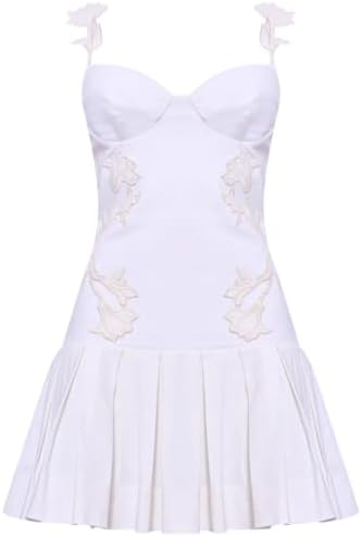 Aquamist Linen Mini Dress