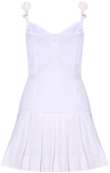 Aquamist Linen Mini Dress