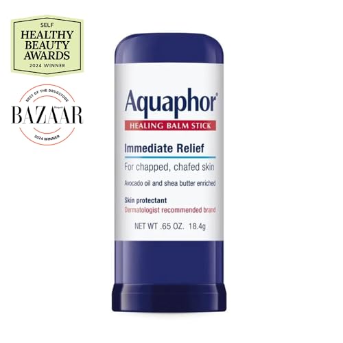 Aquaphor Healing Balm Stick  Skin Protectant with Avocado Oil and Shea Butter  0 65 Oz Stick