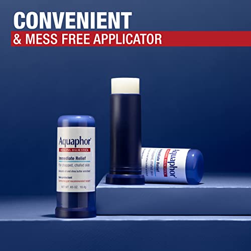 Aquaphor Healing Balm Stick  Skin Protectant with Avocado Oil and Shea Butter  0 65 Oz Stick
