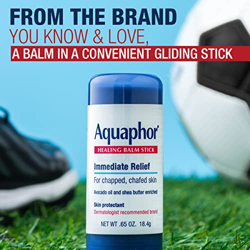 Aquaphor Healing Balm Stick  Skin Protectant with Avocado Oil and Shea Butter  0 65 Oz Stick