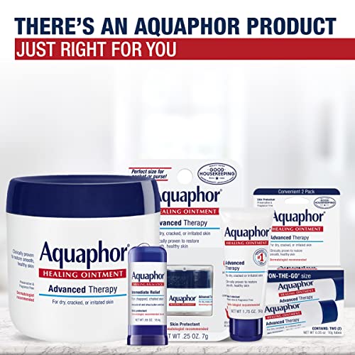 Aquaphor Healing Balm Stick  Skin Protectant with Avocado Oil and Shea Butter  0 65 Oz Stick