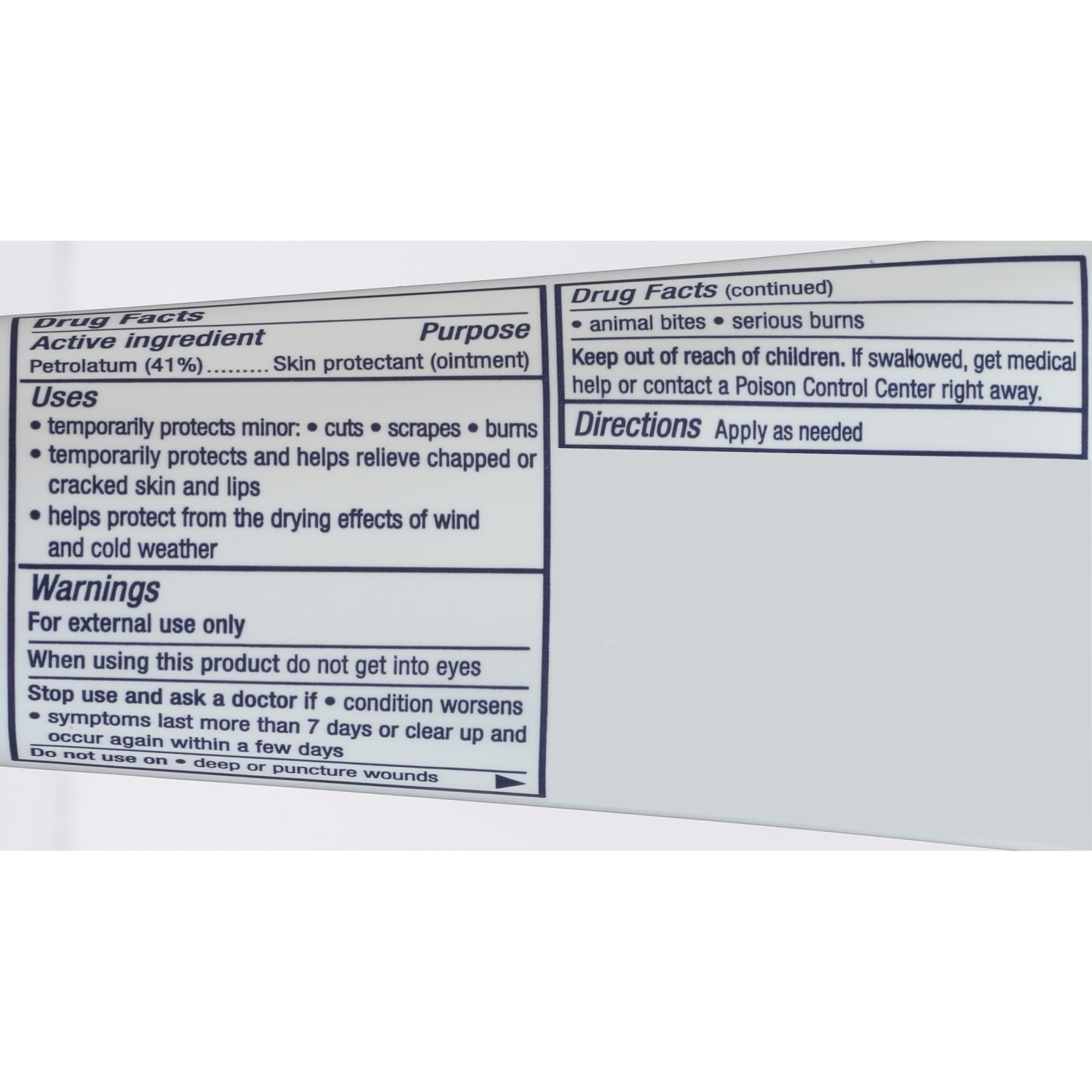 Aquaphor Ungento Curativo Protector de la Piel para Piel Seca, Agrietada E Irritada, Tamaño de Viaje, 1.75 oz