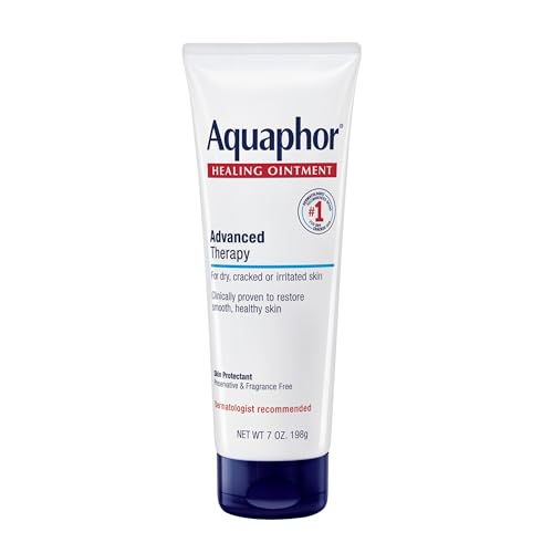 Aquaphor Healing Ointment Advanced Therapy Skin Protectant  Dry Skin Body Moisturizer  7 Oz Tube