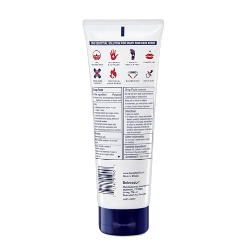 Aquaphor Healing Ointment Advanced Therapy Skin Protectant  Dry Skin Body Moisturizer  7 Oz Tube