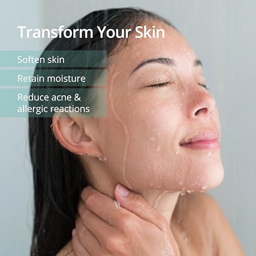 Aquasana Shower Filter   Dermatologist recommended for softer  healthier skin & hair   Proven to reduce 90  of chlorine for 6 months   High pressure   Use your own shower head   AQ 4100NSH