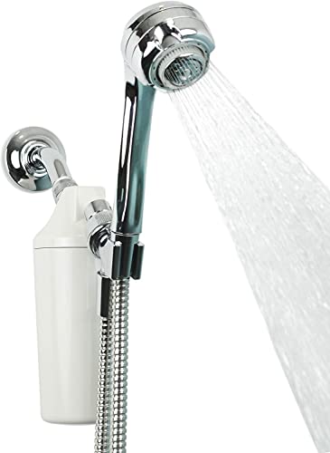 Aquasana Shower Filter   Dermatologist recommended for softer  healthier skin & hair   Proven to reduce 90  of chlorine for 6 months   High pressure   Use your own shower head   AQ 4100NSH