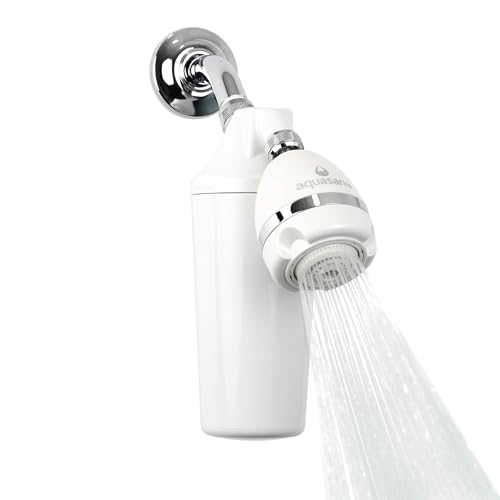 Aquasana Shower Filter   Dermatologist recommended for softer  healthier skin & hair   Proven to reduce 90  of chlorine for 6 months   High pressure   Use your own shower head   AQ 4100NSH