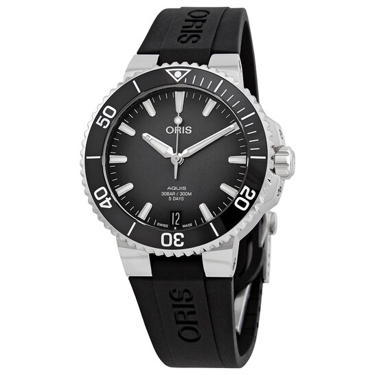 Aquis Automatic Black Dial Men s Watch