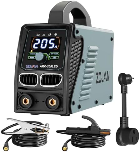 Arc Stick Welder 205A Portable Welding Machine 110V/220V IGBT Inverter Welder Machine With Hot Start Arc Force Anti Stick Hobby DIY Projects Home Use