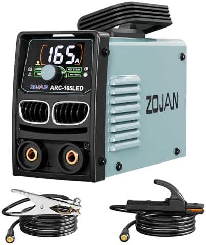 Arc Stick Welder 205A Portable Welding Machine 110V/220V IGBT Inverter Welder Machine With Hot Start Arc Force Anti Stick Hobby DIY Projects Home Use