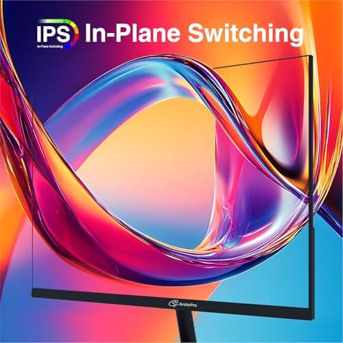 ArcticPro 27inch Computer Monitor  FHD 1080p  144Hz Office and Gaming Monitor  IPS  Adaptive Sync  110  sRGB  1ms  3 Sided Frameless  Ultra Slim  VESA Mountable  Anti Blue Light Design  HDMI  DP