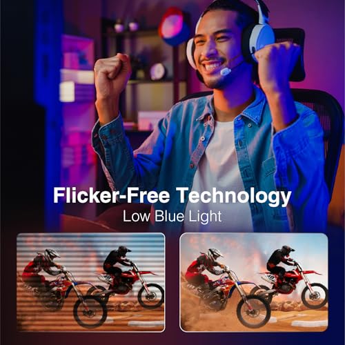 ArcticPro 27inch Gaming Monitor QHD 2560 1440p  200Hz  2K  IPS Panel  1ms Response Time  Adaptive sync  PC Computer Monitor  3 Sided Frameless  Ultra Slim  130  sRGB  Bluelight Filter  HDMI  2  DP 2