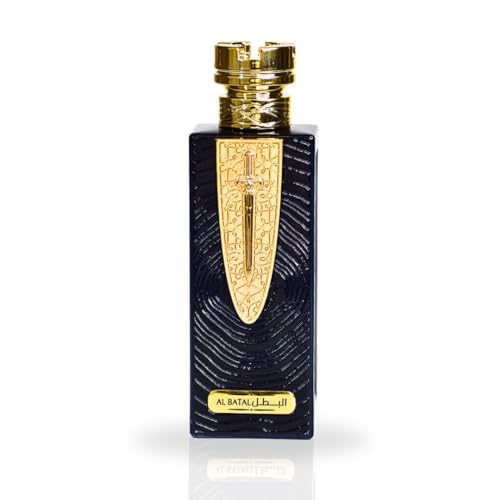 Ard Al Zaafaran Saif Al Batal Eau De Parfum Men Spray 100ML (3.4 oz) Perfume árabe para hombres, fragancia cautivadora Perfume de larga duración | Una fusión de frescura exótica y complejidad cálida