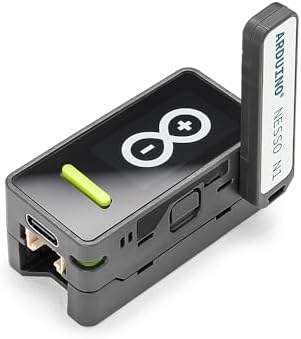 Arduino Nesso N1 [TPX00227] - (M5Stack) Kit de IoT todo en uno ESP32-C6 Wi-Fi 6, Bluetooth 5.0, hilo, LoRaWAN, IMU, IR, pantalla táctil de 1.14 pulgadas, Grove/QWIIC