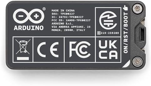 Arduino Nesso N1 [TPX00227] - (M5Stack) Kit de IoT todo en uno ESP32-C6 Wi-Fi 6, Bluetooth 5.0, hilo, LoRaWAN, IMU, IR, pantalla táctil de 1.14 pulgadas, Grove/QWIIC