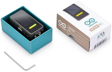 Arduino Nesso N1 [TPX00227] - (M5Stack) Kit de IoT todo en uno ESP32-C6 Wi-Fi 6, Bluetooth 5.0, hilo, LoRaWAN, IMU, IR, pantalla táctil de 1.14 pulgadas, Grove/QWIIC