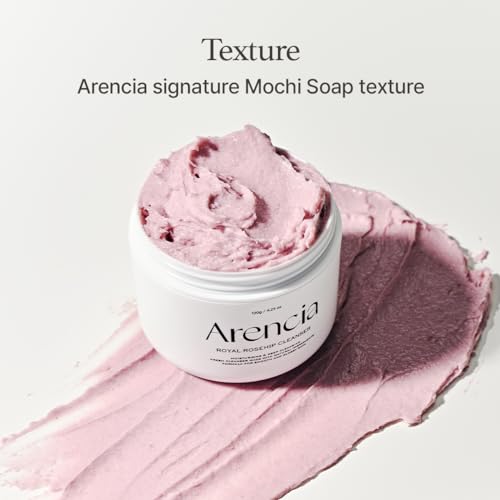 Arencia Pore Perfection & Firming Duo with Rosehip Rice Mochi Cleanser & Overnight Red Smoothie Serum 30