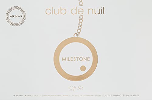 Armaf Club De Nuit Milestone for Unisex Eau de Parfum Spray  3 6 Ounce