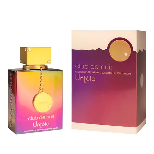 Armaf Club De Nuit Untold for Men Eau de Parfum Spray  3 6 Ounce
