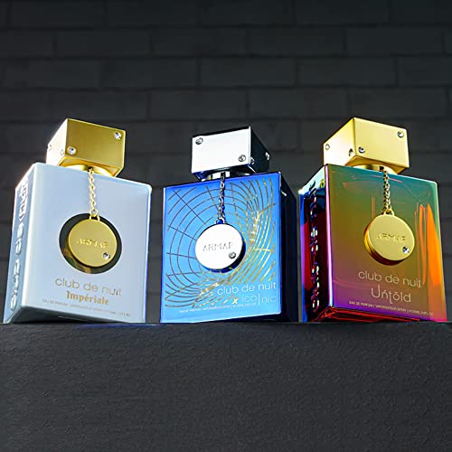 Armaf Club de Nuit Blue Iconic for Men Eau de Parfum Spray  3 6 Ounce