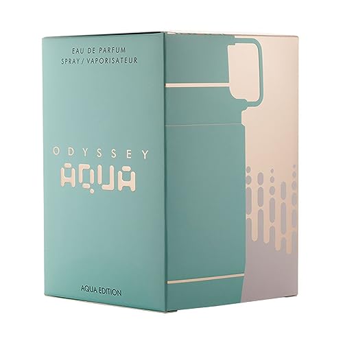 Armaf Odyssey Aqua Edition for Men Eau de Parfum Spray  3 4 Ounce