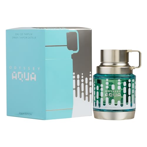 Armaf Odyssey Aqua Edition   Citrus  Aromatic  Fresh  Woody   Eau de Parfum Spray Long Lasting Fragrance for Men  2 02 Ounce / 60 ml