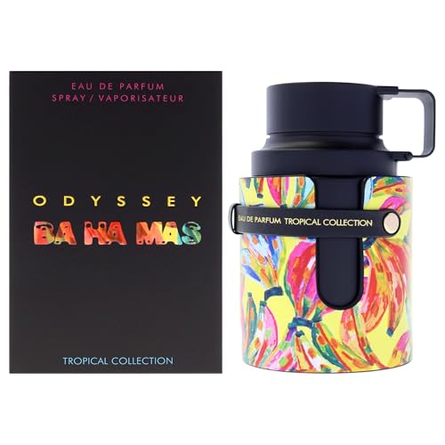 Armaf Odyssey Ba Ha Mas Tropical Collection   Fruity  Aquatic  Woody   Eau de Parfum Spray Long Lasting Fragrance for Unisex  3 4 Ounce / 100 ml
