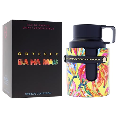 Armaf Odyssey Ba Ha Mas Tropical Collection   Fruity  Aquatic  Woody   Eau de Parfum Spray Long Lasting Fragrance for Unisex  3 4 Ounce / 100 ml