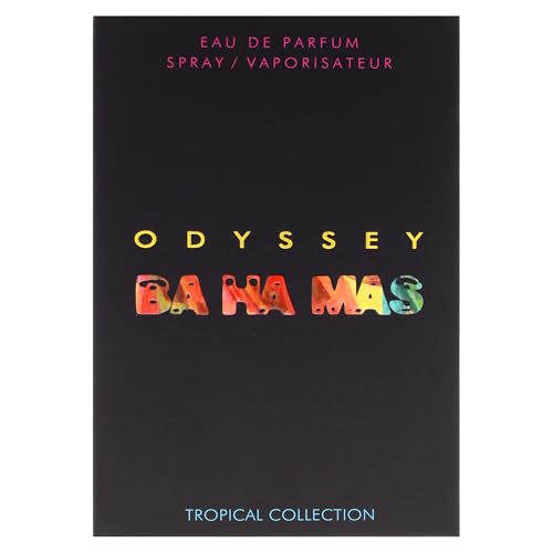 Armaf Odyssey Ba Ha Mas Tropical Collection   Fruity  Aquatic  Woody   Eau de Parfum Spray Long Lasting Fragrance for Unisex  3 4 Ounce / 100 ml