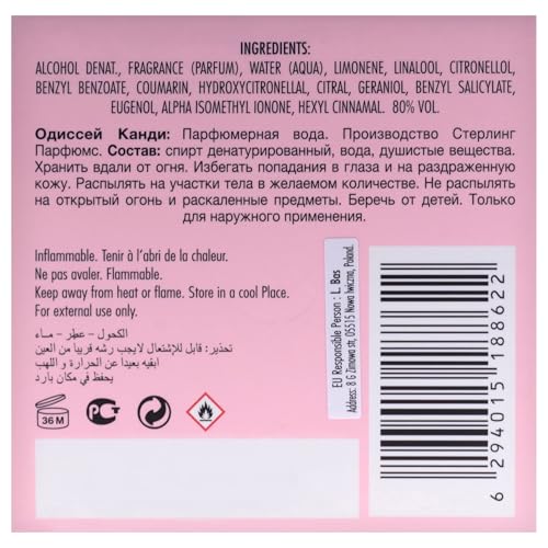 Armaf Odyssey Candee Special Edition for Women Eau de Parfum Spray  3 4 Ounce