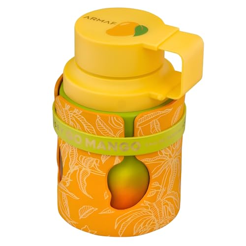 Armaf Odyssey Go Mango Tropical Collection   Fruity  Woody  Amber  Vanilla   Eau de Parfum Spray Long Lasting Fragrance for Unisex  3 4 Ounce / 100 ml