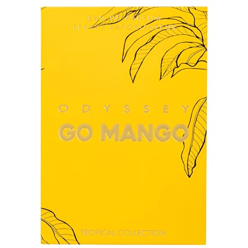 Armaf Odyssey Go Mango Tropical Collection   Fruity  Woody  Amber  Vanilla   Eau de Parfum Spray Long Lasting Fragrance for Unisex  3 4 Ounce / 100 ml