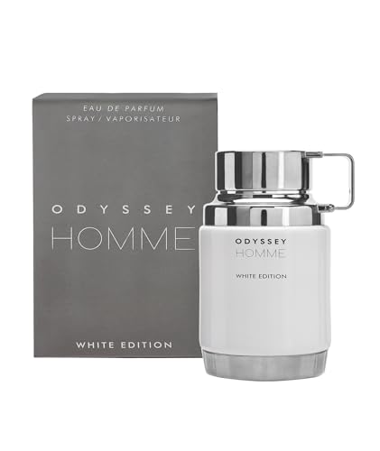 Armaf Odyssey Homme White Edition para hombre Eau de Parfum en aerosol, 3.4 onzas