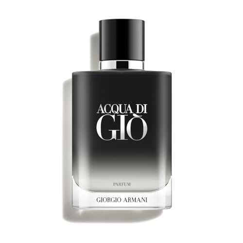 Armani Beauty   Acqua di Gi    Parfum   Cologne for Men   Fresh & Woody Men s Fragrance   Bergamot  Ginger  Marine  Geranium  Rosemary  Clary Sage  Patchouli  Incense Notes