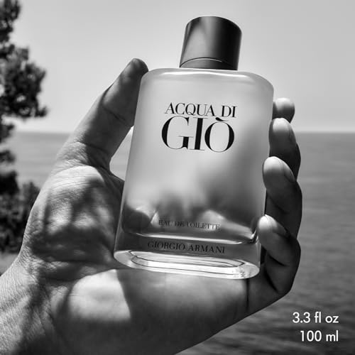 Armani Beauty   Acqua di Gi    Eau de Toilette   Cologne for Men   Long Lasting Fragrance with Bergamot notes  Jasmine  White Musks  Patchouli & Cedarwood