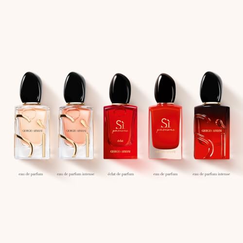 Armani Beauty   S  Passione   Eau de Parfum   Vanilla Perfume for Women   Floral Citrus Fragrance   Blackcurrant Nectar  Damascena Rose  Black Tea Notes