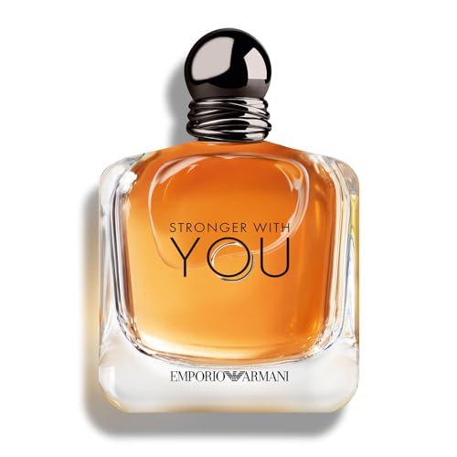 Armani Beauty   Stronger With You   Eau de Toilette   Cologne for Men   Warm Spicy Fragrance   Chestnut  Lavender  Tender Sage  Vanilla Notes