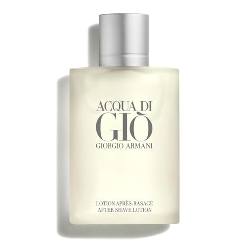 Armani beauty   Acqua di Gio   After Shave   Cologne for Men   Long Lasting Fragrance with Bergamot notes  Jasmine  White Musks  Patchouli & Cedarwood   3 3 Fl Oz